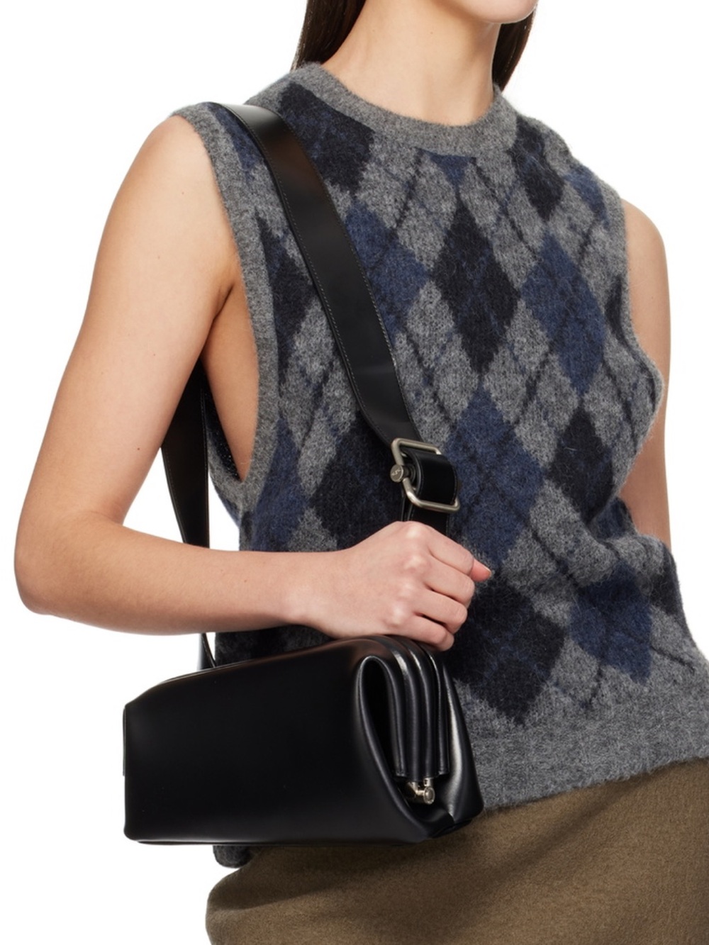 Osoi Brot Crossbody black bag